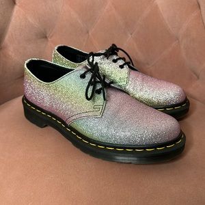 Rainbow Glitter 1461 Oxford Dr. Martens (US 8/EU39)
